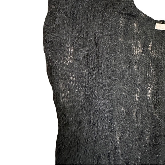 Halogen Crochet Sweater -‎ Small - Black - Picture 4 of 6